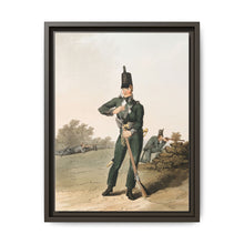 Illustration of North York militia from The Costume of Yorkshire (1814) by George Walker - NOMADEN ART GALLERY
