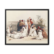 In the slave market at Cairo illustration by David Roberts (1796–1864)