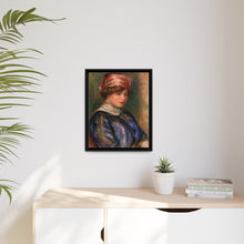 Junge Frau in Blau, Büste (Jeune femme en corsage bleu, buste) (1911) von Pierre-Auguste Renoir