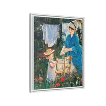 Lavandería (Le Linge), (1875) de Édouard Manet