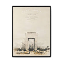 Great gateway leading to the Temple of Karnak Thebes illustration by David Roberts (1796–1864) - NOMADEN ART GALLERY