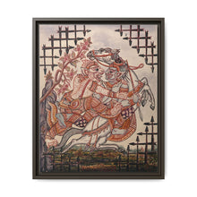 A scene from the Ramayana: Hanuman catching Virunyananti . Gouache painting by a Thai artist. - NOMADEN ART GALLERY