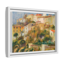 Casas en una colina (Groupe de maisons sur un coteau) de Pierre Auguste Renoir 