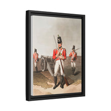Illustration of East York militia from The Costume of Yorkshire (1814) by George Walker