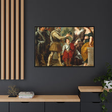 Henri IV Conferring the Regency upon Marie de' Medici (after Rubens) by Eugène Delacroix
