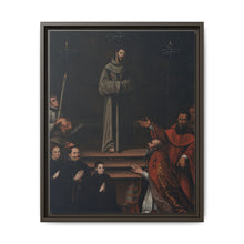 Saint Francis Appearing before Pope Nicholas V, with Donors (La aparicion de san Francisco al Papa Nicolas V, con donantes) by Antonio Montufar - NOMADEN ART GALLERY