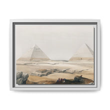 Pyramids of Geezeh (Giza) illustration by David Roberts (1796–1864) - NOMADEN ART GALLERY