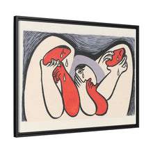 Crying women (1938), abstract painting by Mikulas Galanda