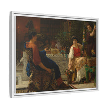 Preparations for the Festivities (The Floral Wreath) (1866) by Sir Lawrence Alma Tadema