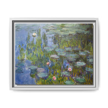 Water Lilies by Claude Monet - Framed Classic Canvas Print - NOMADEN ART GALLERY