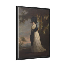 Portrait of a Lady Wearing an Elaborate Hat (1785-90) by British
