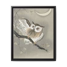 Long-eared owl in ginkgo (1900 - 1930) by Ohara Koson