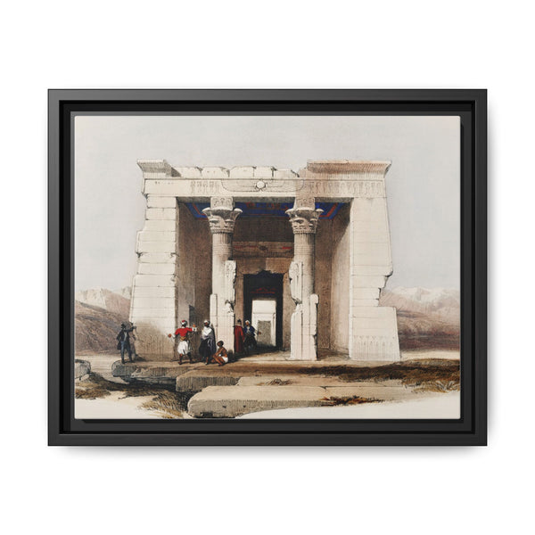 Temple of Dandour (Dendur) Nubia illustration by David Roberts (1796–1864) - NOMADEN ART GALLERY
