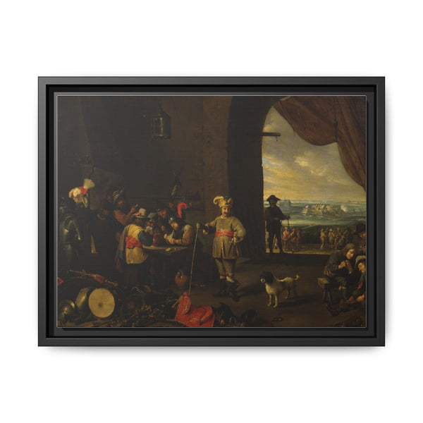 The Guard Room (ca. 1642 (Baroque)) by David Teniers IIand workshop - NOMADEN ART GALLERY