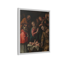 Adoration of the Shepherds with Saints Francis and Saint Carlo Borromeo by Antonio d Enrico called Tanzio da Varallo