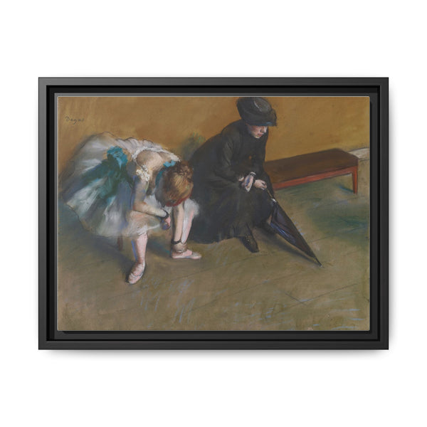 Waiting (c. 1882) by Edgar Degas - NOMADEN ART GALLERY