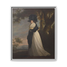 Portrait of a Lady Wearing an Elaborate Hat (1785-90) by British - NOMADEN ART GALLERY