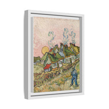 Houses and Figure by Vincent van Gogh - NOMADEN ART GALLERY