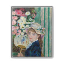 Woman with a Fan (c. 1879) by Pierre Auguste Renoir - NOMADEN ART GALLERY