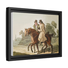 Illustration of farmers from The Costume of Yorkshire (1814) by George Walker