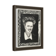 August Strindberg (1896) by Edvard Munch - NOMADEN ART GALLERY