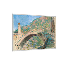 Claude Monet's Bridge at Dolceacqua (1884) - NOMADEN ART GALLERY