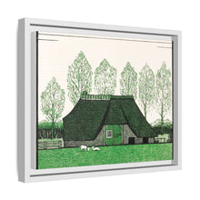 Farmhouse with thatched roof (1919) by Julie de Graag