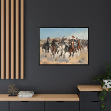 Dismounted: The Fourth Troopers Moving the Led Horses (1890) by Frederic Remington