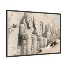 The Great Temple of Aboo Simble Nubia illustration by David Roberts (1796–1864)