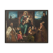 Doge Alvise Mocenigo and Family before the Madonna and Child (c. 1575) by Jacopo Tintoretto - NOMADEN ART GALLERY