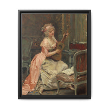 Woman with a Guitar (c. 1870) by Raimundo de Madrazo y Garreta - NOMADEN ART GALLERY