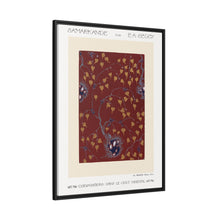 Estampado de pochoir con estampado de flores Art Nouveau en estilo oriental. Original de nuestra propia edición de 1914 de Samarkande.
