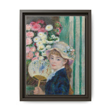 Woman with a Fan (c. 1879) by Pierre Auguste Renoir - NOMADEN ART GALLERY