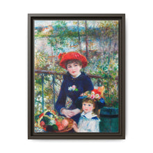 Two Sisters (On the Terrace) (1881) by Pierre-Auguste Renoir - NOMADEN ART GALLERY