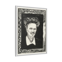 August Strindberg (1896) by Edvard Munch - NOMADEN ART GALLERY