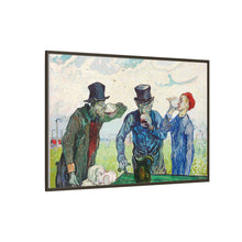 The Drinkers (1890) by Vincent Van Gogh. Original from the Art Institute of Chicago - NOMADEN ART GALLERY