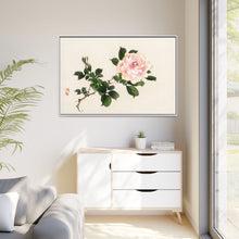 Pink rose by Kōno Bairei (1844-1895)