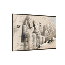 The Great Temple of Aboo Simble Nubia illustration by David Roberts (1796–1864)
