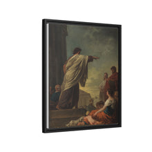 The Predication of Saint Paul by Joseph Benoiit Suvee