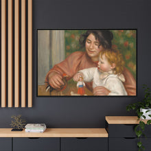 El niño con juguetes de Pierre-Auguste Renoir, Gabrielle y el hijo del artista, Jean (1895-1896) 
