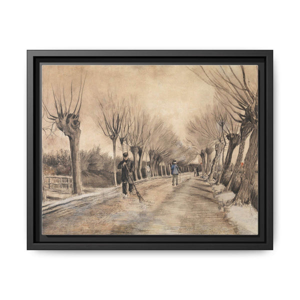 Road in Etten (1881) by Vincent Van Gogh - Large Framed Wall Art - NOMADEN ART GALLERY