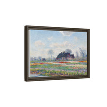Claude Monet's Tulip Fields at Sassenheim (1886). Original from the Sterling and Francine Clark Art Institute. - NOMADEN ART GALLERY