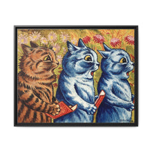Three cats singing. Gouache by Louis Wain, 1925/1939 - NOMADEN ART GALLERY