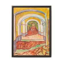 Corridor in the Asylum (1889) by Vincent Van Gogh - NOMADEN ART GALLERY