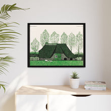 Farmhouse with thatched roof (1919) by Julie de Graag