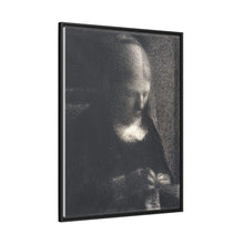 The Artist’s Mother Doing Embroidery (ca. 1882–1883) by Georges Seurat.