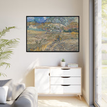 Vincent van Gogh's The Landscape at Saint-Rémy (Enclosed Field with Peasant) - NOMADEN ART GALLERY