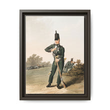 Illustration of North York militia from The Costume of Yorkshire (1814) by George Walker - NOMADEN ART GALLERY
