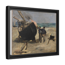 Tarring the Boat (Le Bateau goudronné) de Édouard Manet