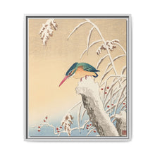 Kingfisher in the snow (1925 - 1936) by Ohara Koson